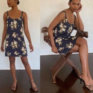 Reformation Puglia Floral Mini Dress in Yolanda size 6